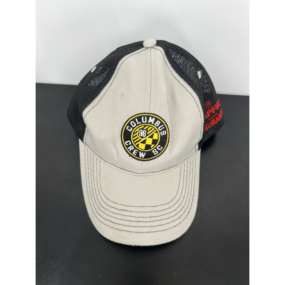 Columbus Crew Snapback Hat Trucker Mesh Back Baseball Cap MLS Soccer Mapfre‎ SGA